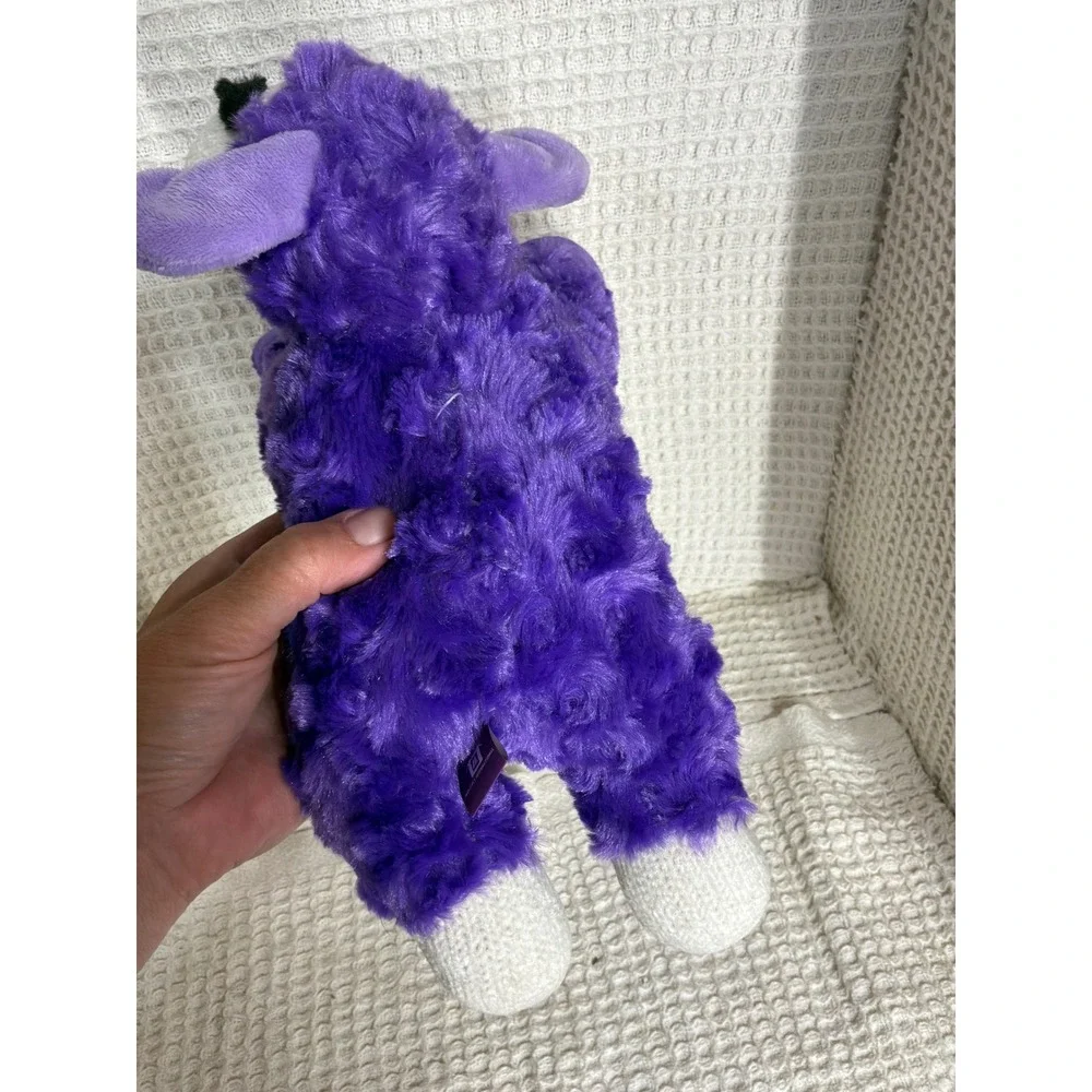 Classic Dog Multipet Lamb Chop Plush Toy Small Purple
